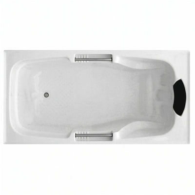 BROADWAY MARCHENA BATH GLOSS WHITE 1725MM