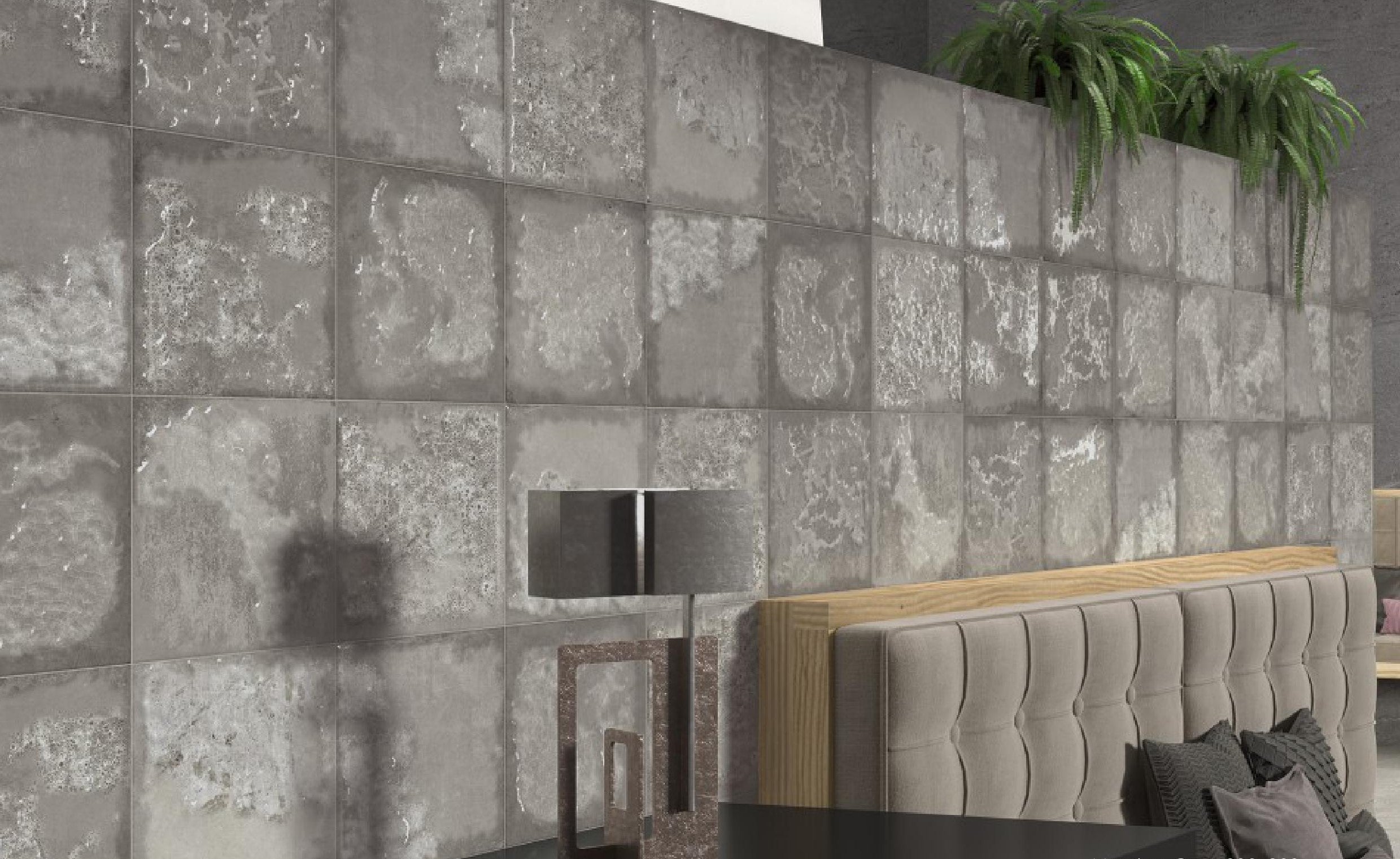 DUNE CERAMICA MARDEN GREY MATTE 200X200MM SQUARE TILE (PER BOX)