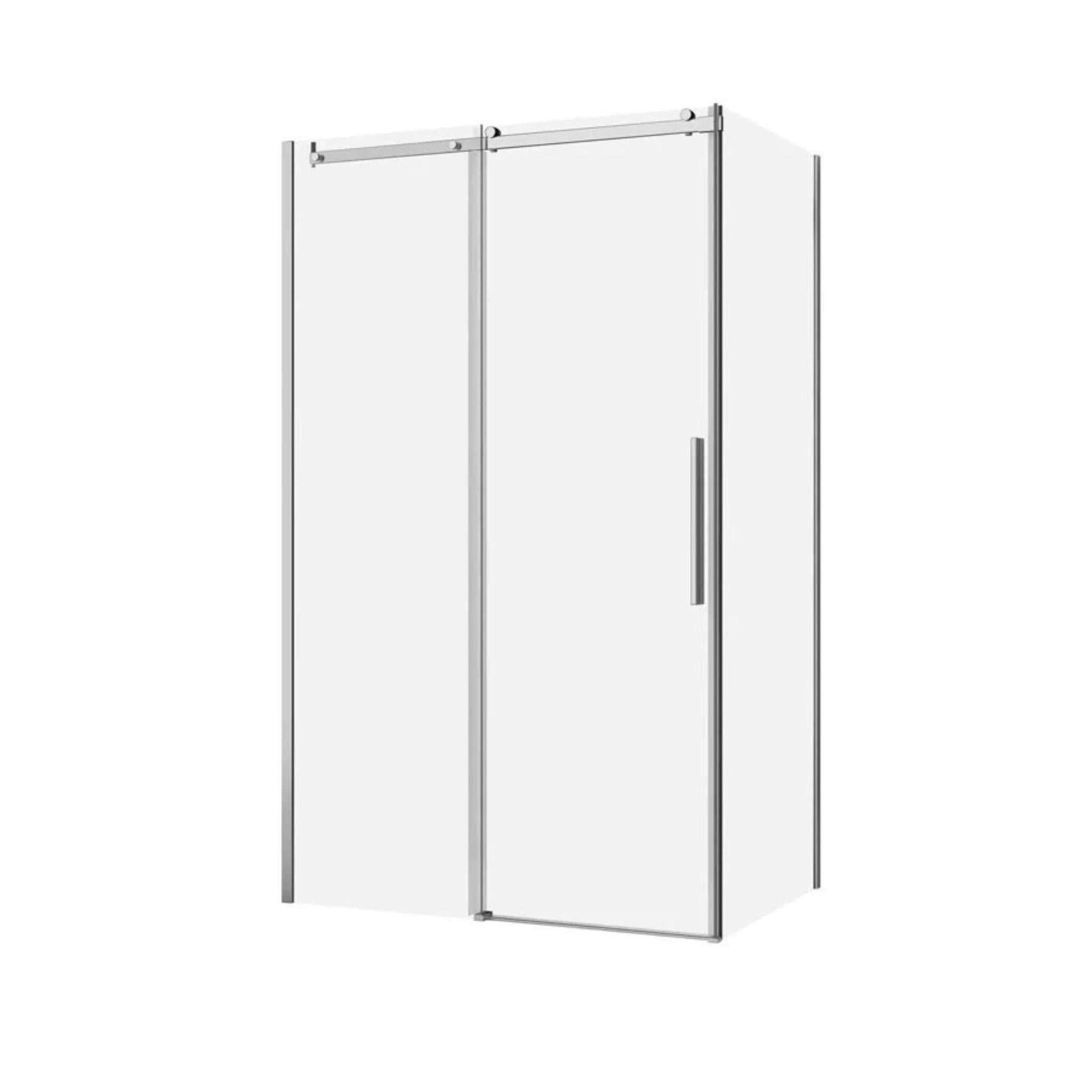 DECINA MALANDA FRAMELESS SLIDING SHOWER SCREEN CHROME