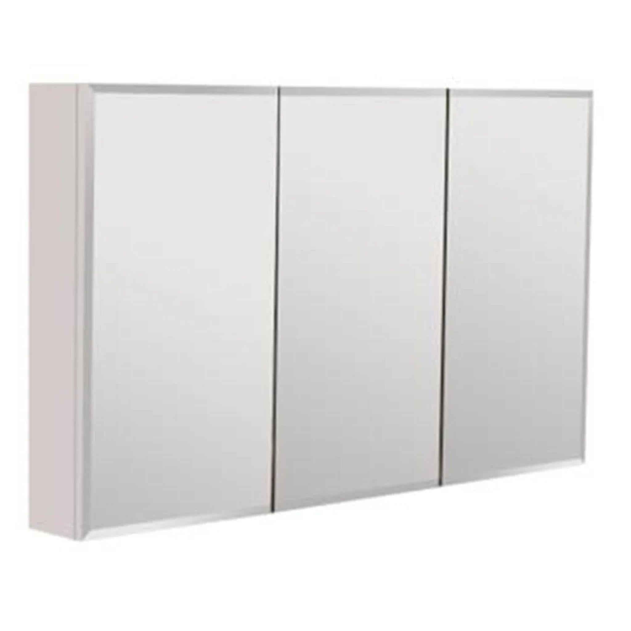 POSEIDON WHITE MIRROR CABINET 1200X720MM