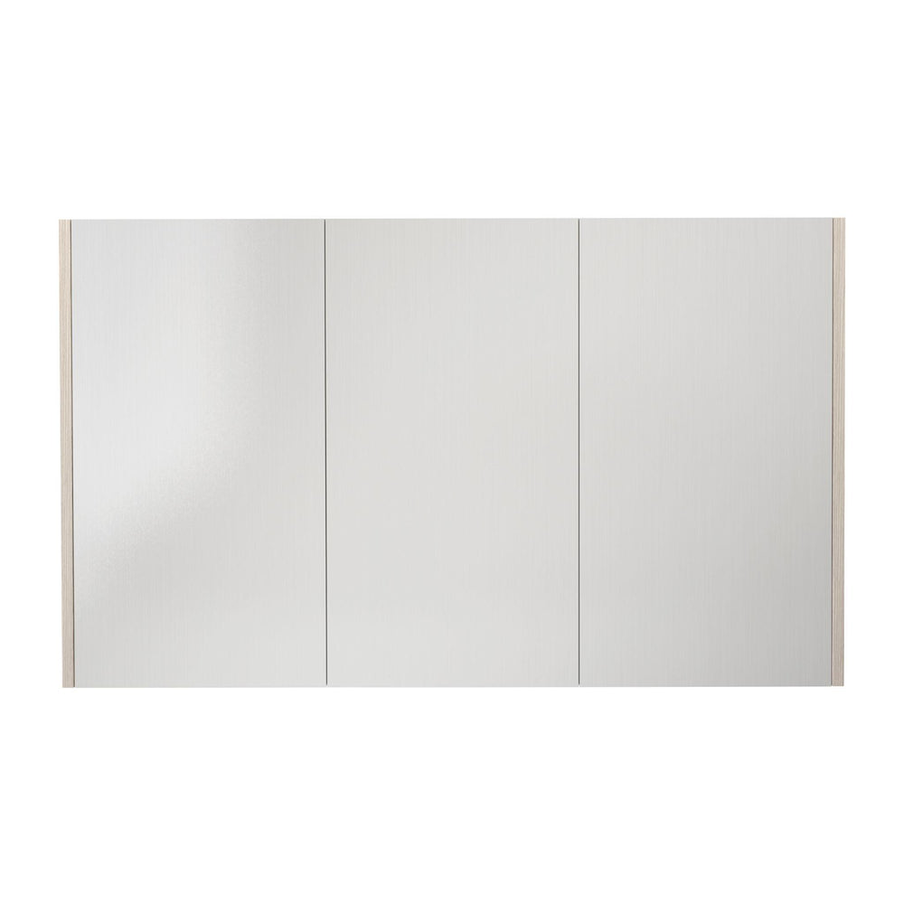 LUKKA CAMDEN COASTAL OAK MIRROR SHAVING CABINET 1200MM