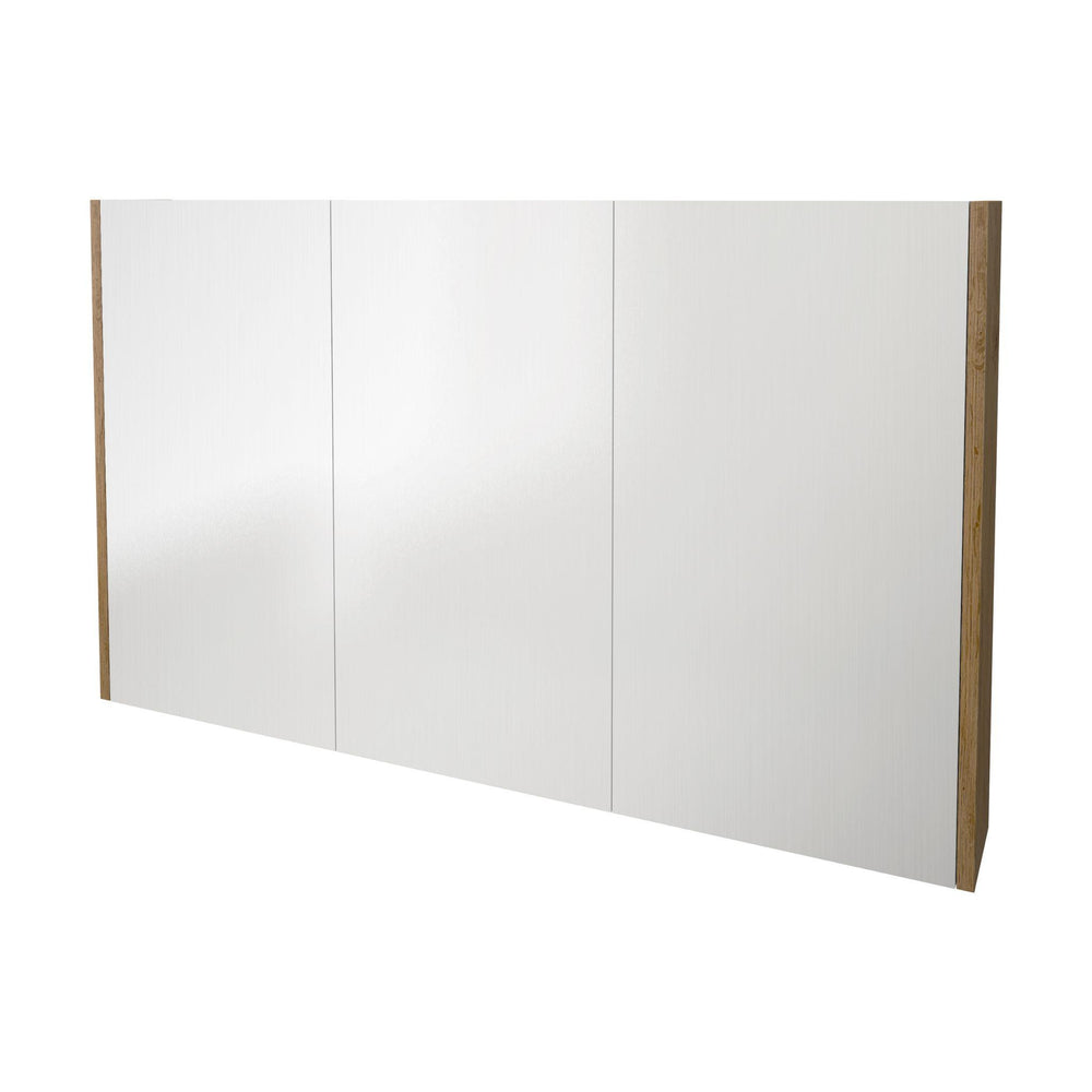LUKKA CAMDEN PRIME OAK MIRROR SHAVING CABINET 1200MM