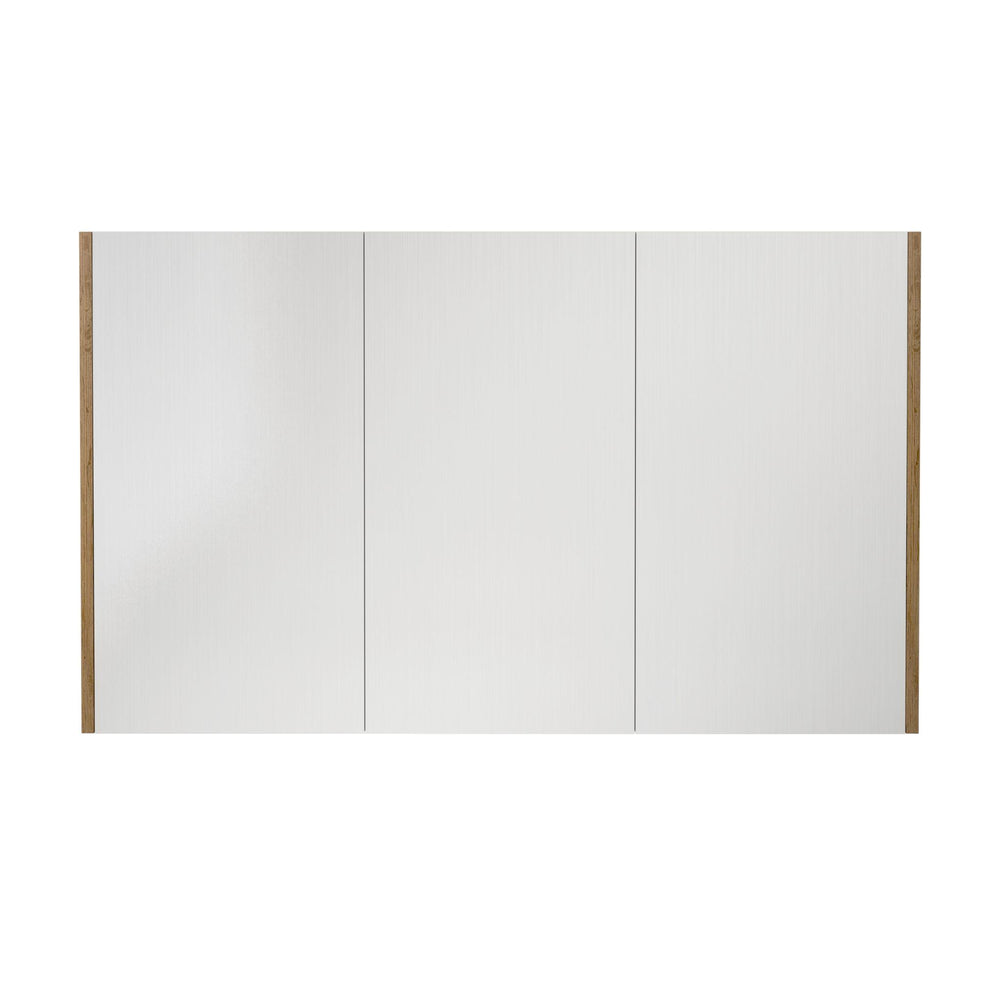 LUKKA CAMDEN PRIME OAK MIRROR SHAVING CABINET 1200MM