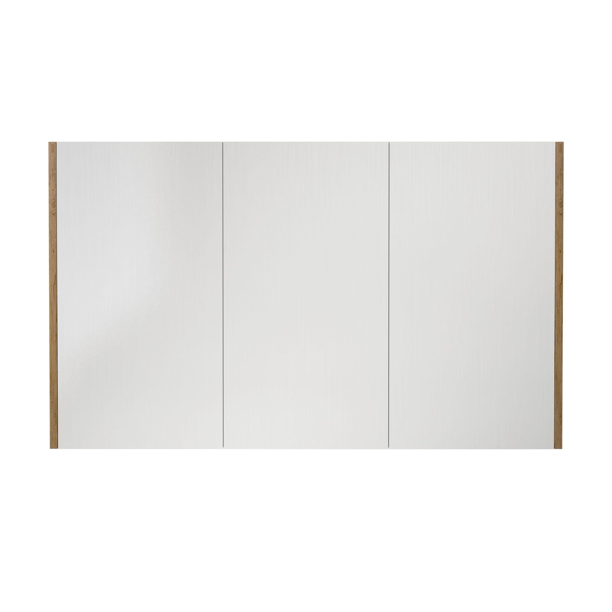 LUKKA CAMDEN PRIME OAK MIRROR SHAVING CABINET 1200MM