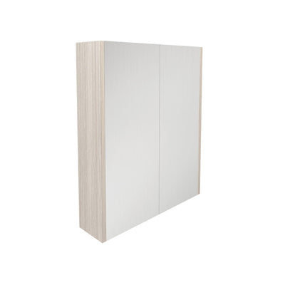 LUKKA CAMDEN COASTAL OAK MIRROR SHAVING CABINET 600MM