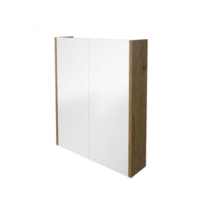 LUKKA CAMDEN PRIME OAK MIRROR SHAVING CABINET 600MM