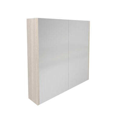 LUKKA CAMDEN COASTAL OAK MIRROR SHAVING CABINET 750MM