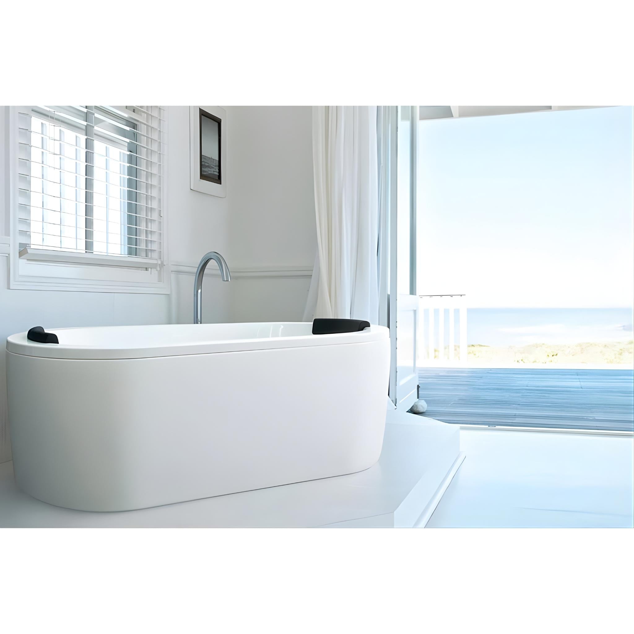 DECINA MINTORI FREESTANDING BATH GLOSS WHITE 1790MM