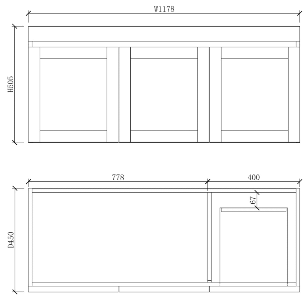 RIVA MIAMI MATTE WHITE 1200MM SINGLE BOWL WALL HUNG VANITY (AVAILABLE IN LEFT AND RIGHT HAND DRAWER)