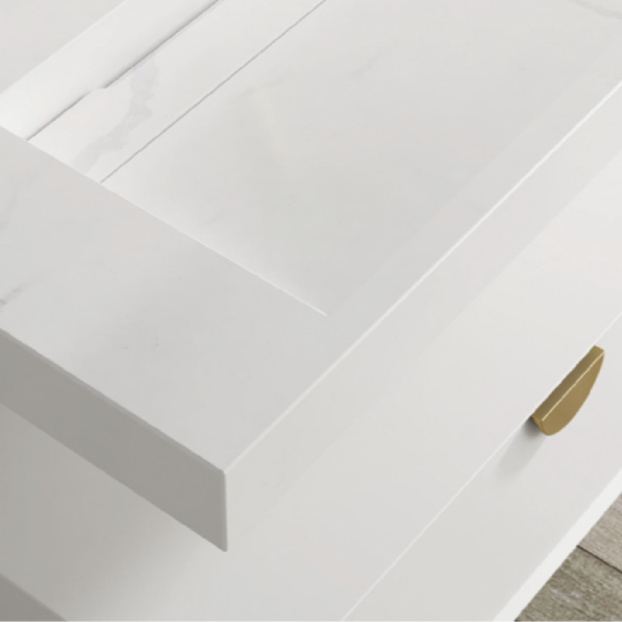 OTTI MOONLIGHT WHITE 1200MM DOUBLE BOWL WALL HUNG CABINET AND BASIN