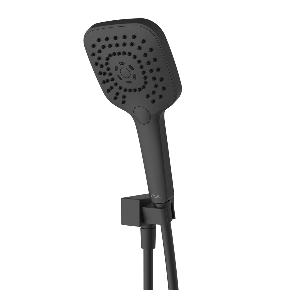 OLIVERI MONACO HAND SHOWER WITH BRACKET MATTE BLACK