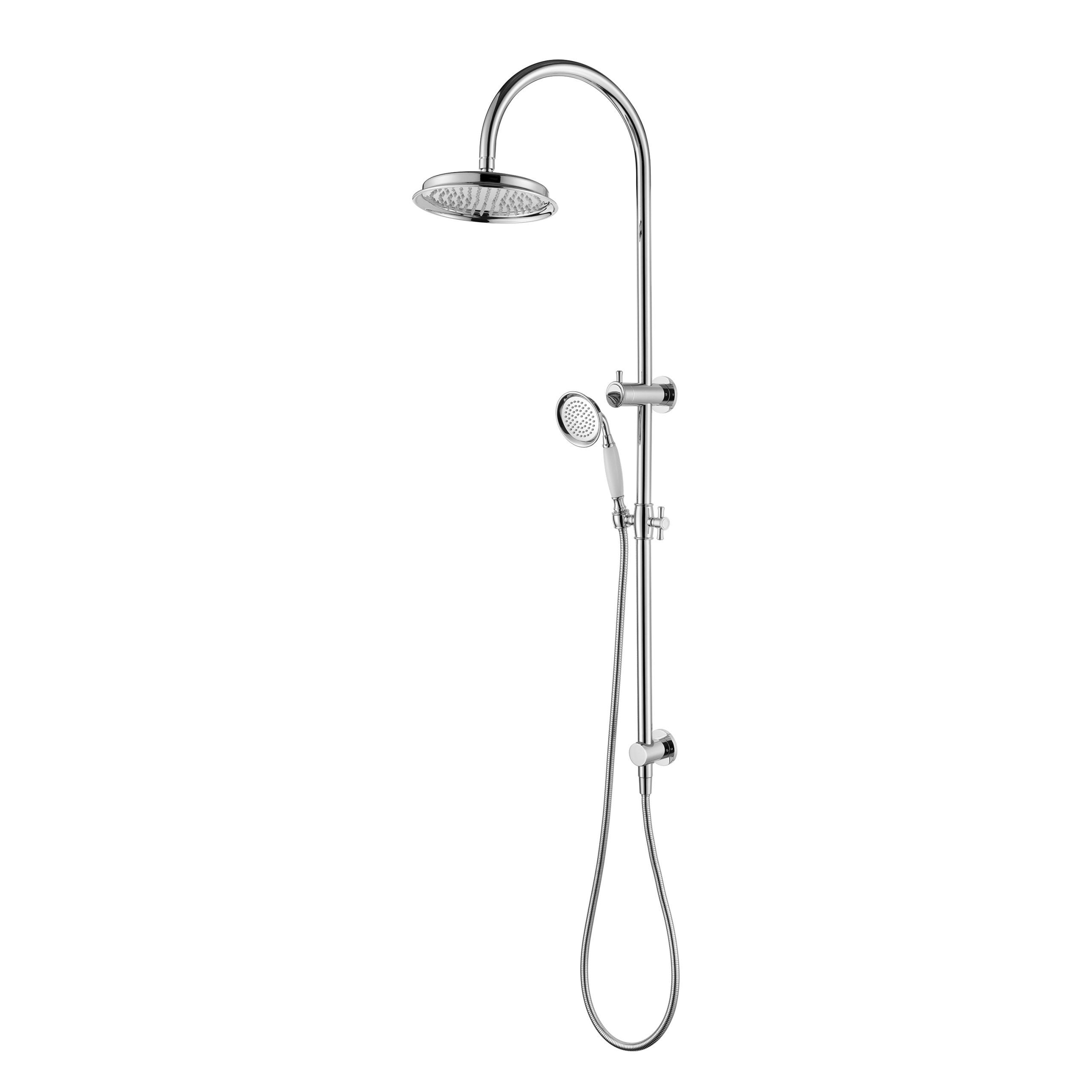 MODERN NATIONAL MONTPELLIER SHOWER COLUMN SET CHROME