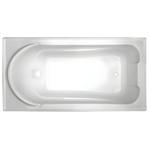 BROADWAY MONTILLO BATH GLOSS WHITE 1670MM