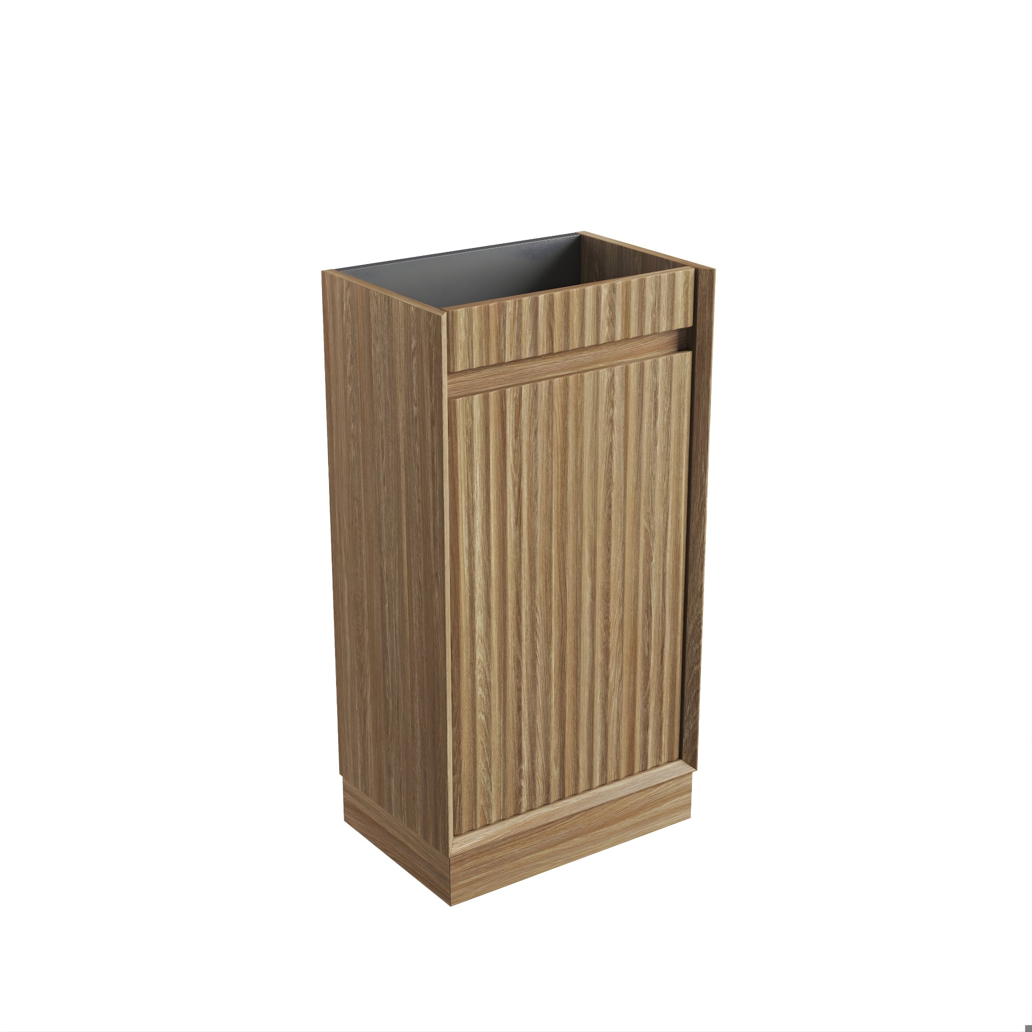AULIC MINI RAVIA HARVEST OAK 450MM SPACE SAVING FLOOR STANDING VANITY