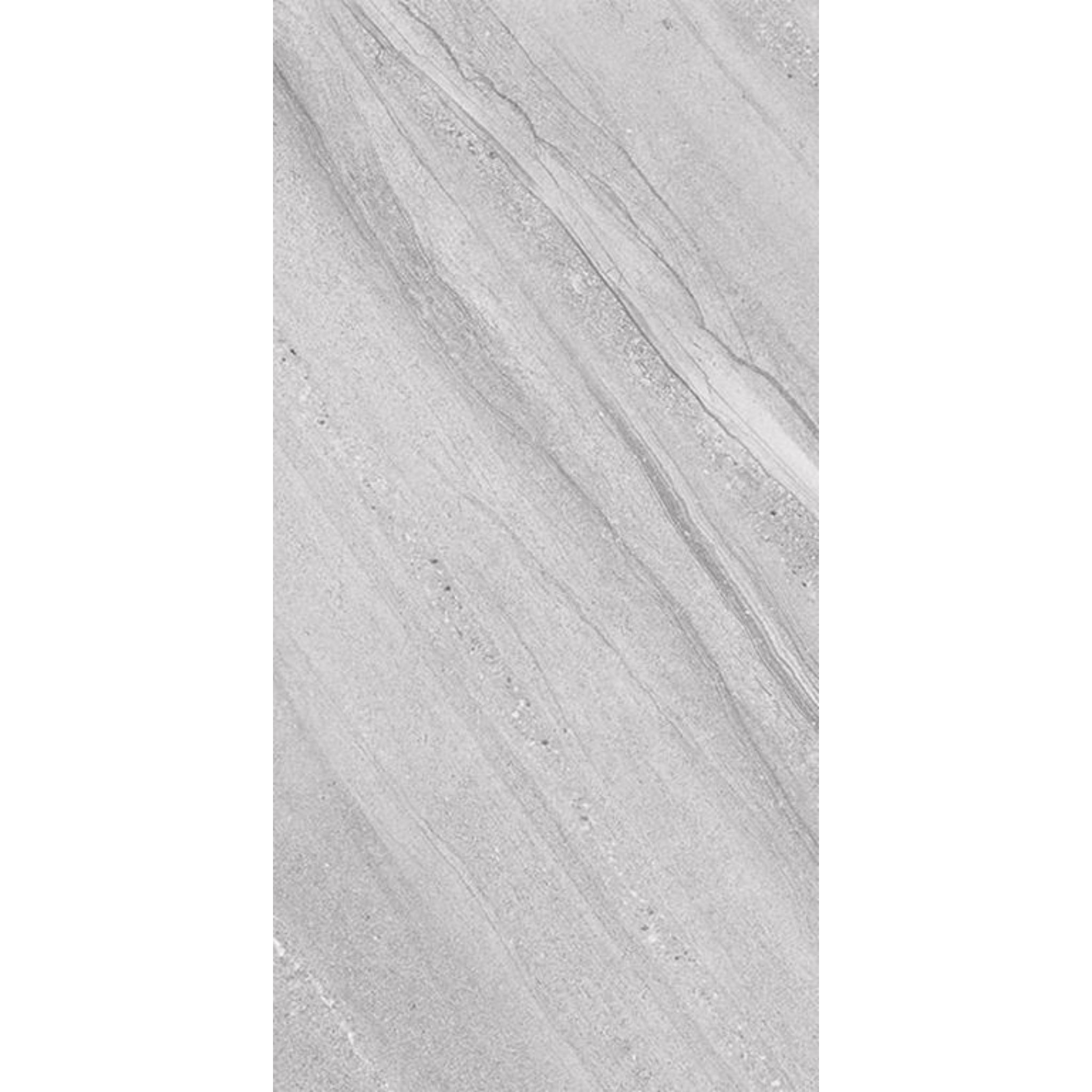 MUSES CREST LIGHT GREY FELLTEC 300X600MM RECTANGULAR TILE (PER BOX)