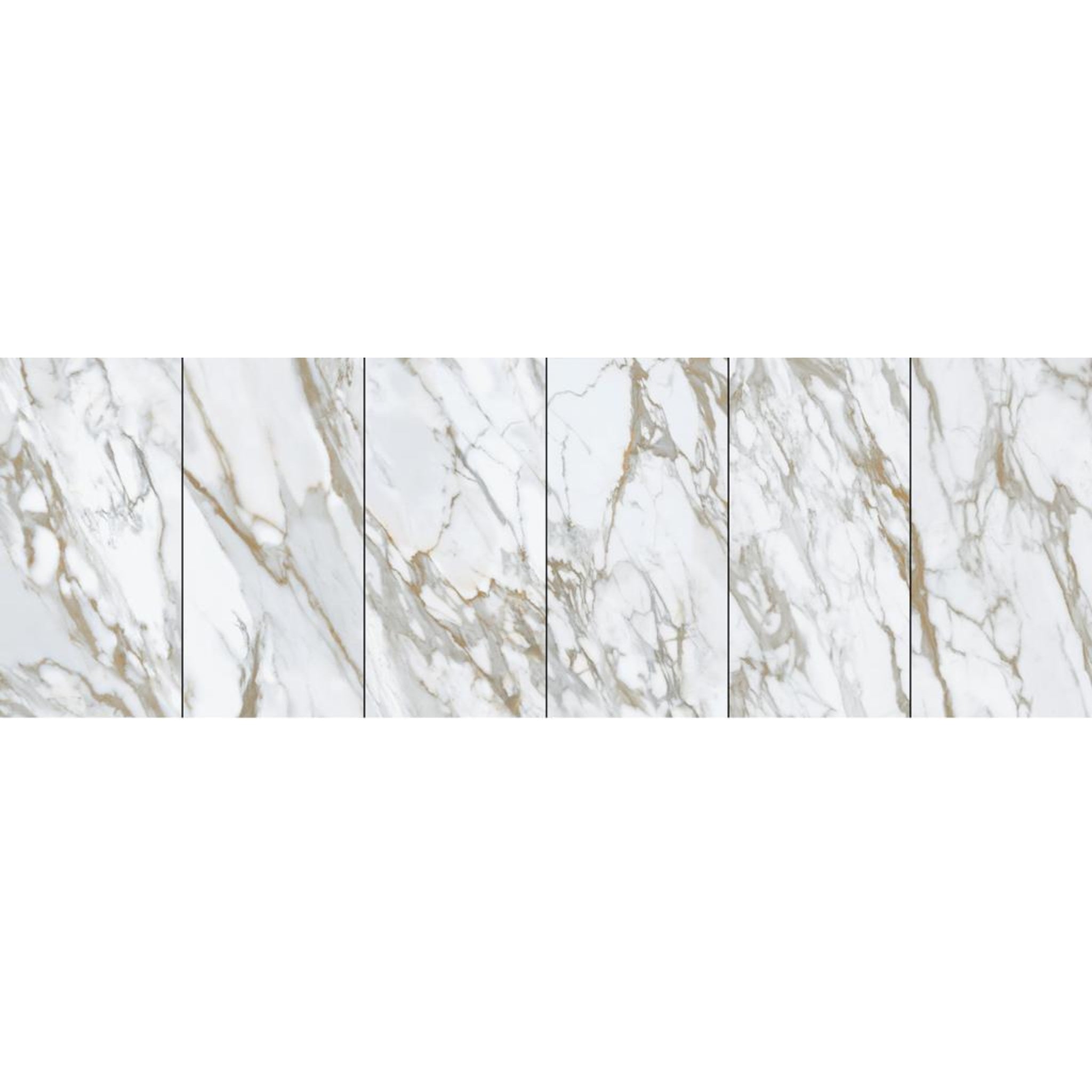 MUSES CALACATTA GOLD POLISHED 600X1200MM RECTANGLE TILE (PER BOX)