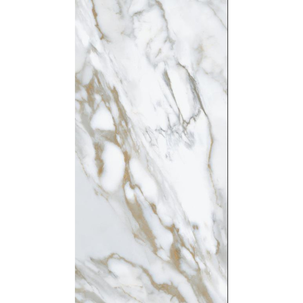 MUSES CALACATTA GOLD POLISHED 600X1200MM RECTANGLE TILE (PER BOX)