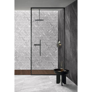 MUSES CREST LIGHT GREY FELLTEC 600X1200MM RECTANGULAR TILE (PER BOX)