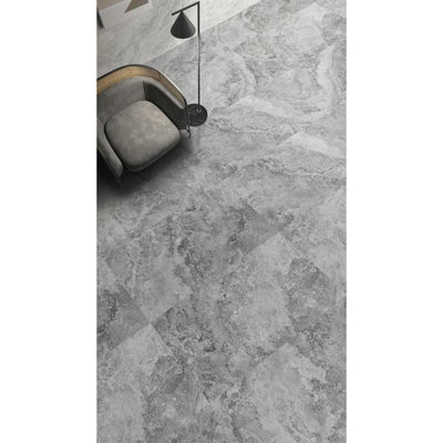 MUSES IMPERIAL STONE LIGHT GREY FELLTEC 600X1200MM RECTANGULAR TILE (PER BOX)