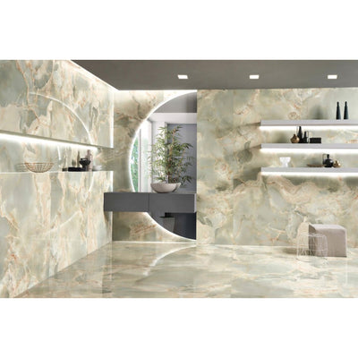 EVERSTONE MEGASLIM JADE 3200X1600MM RECTANGULAR THIN SLAB (PER SLAB)
