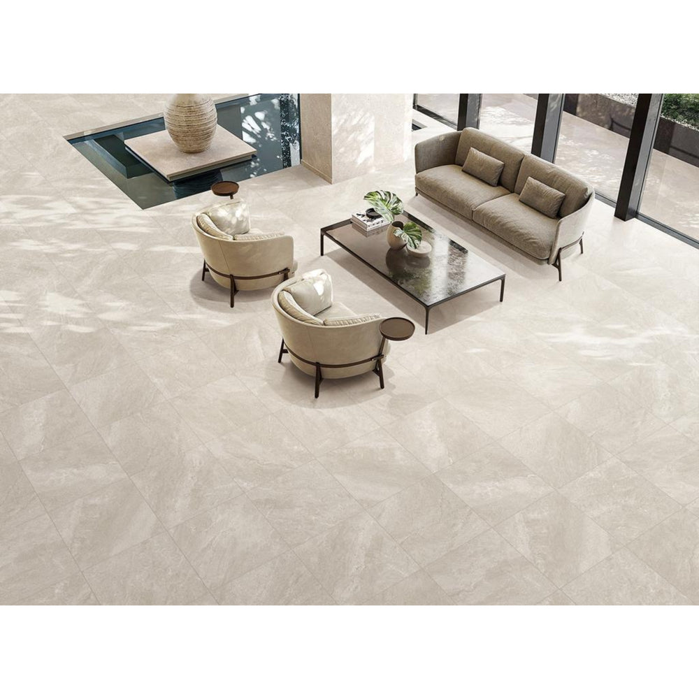 MUSES QUARTZITE AVORIO FELLTEC 600X600MM SQUARE TILE (PER BOX)