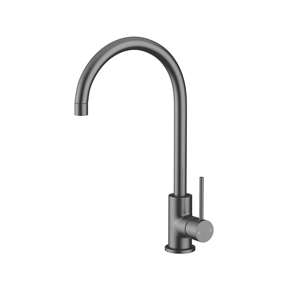 AMOZA PROGO LEAD FREE SINK MIXER 382MM GUN METAL