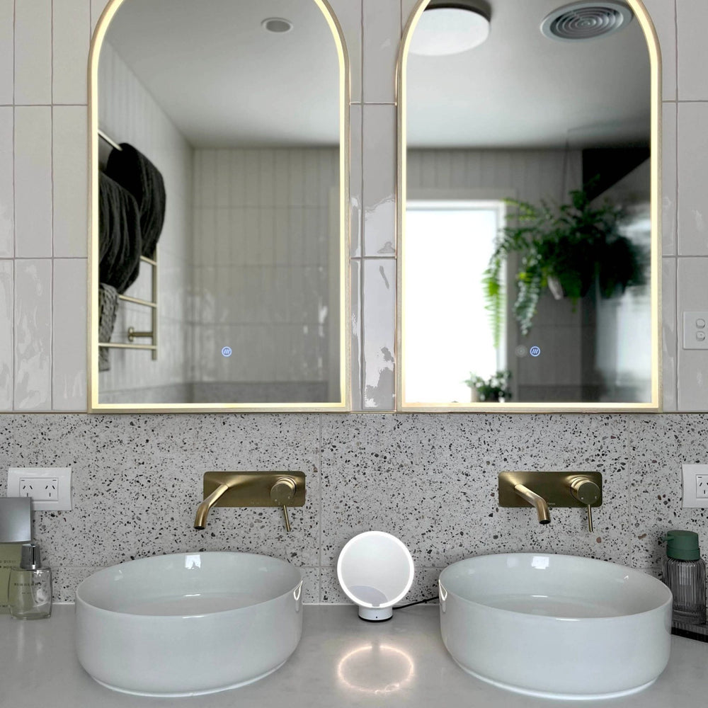 REMER MIRAGE PORTABLE MAGNIFIER MILANO WHITE 142X142MM