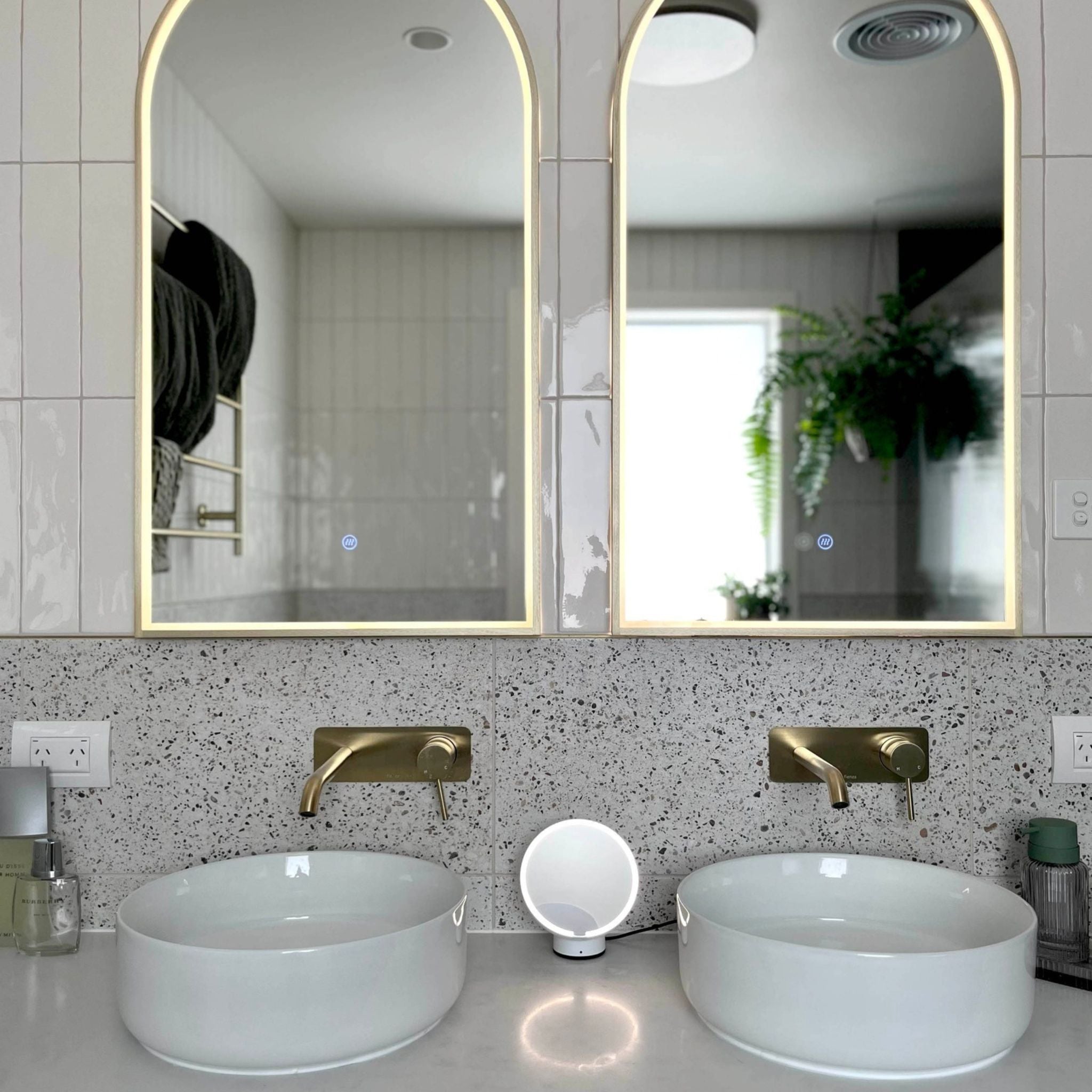 REMER MIRAGE PORTABLE MAGNIFIER MILANO WHITE 142X142MM