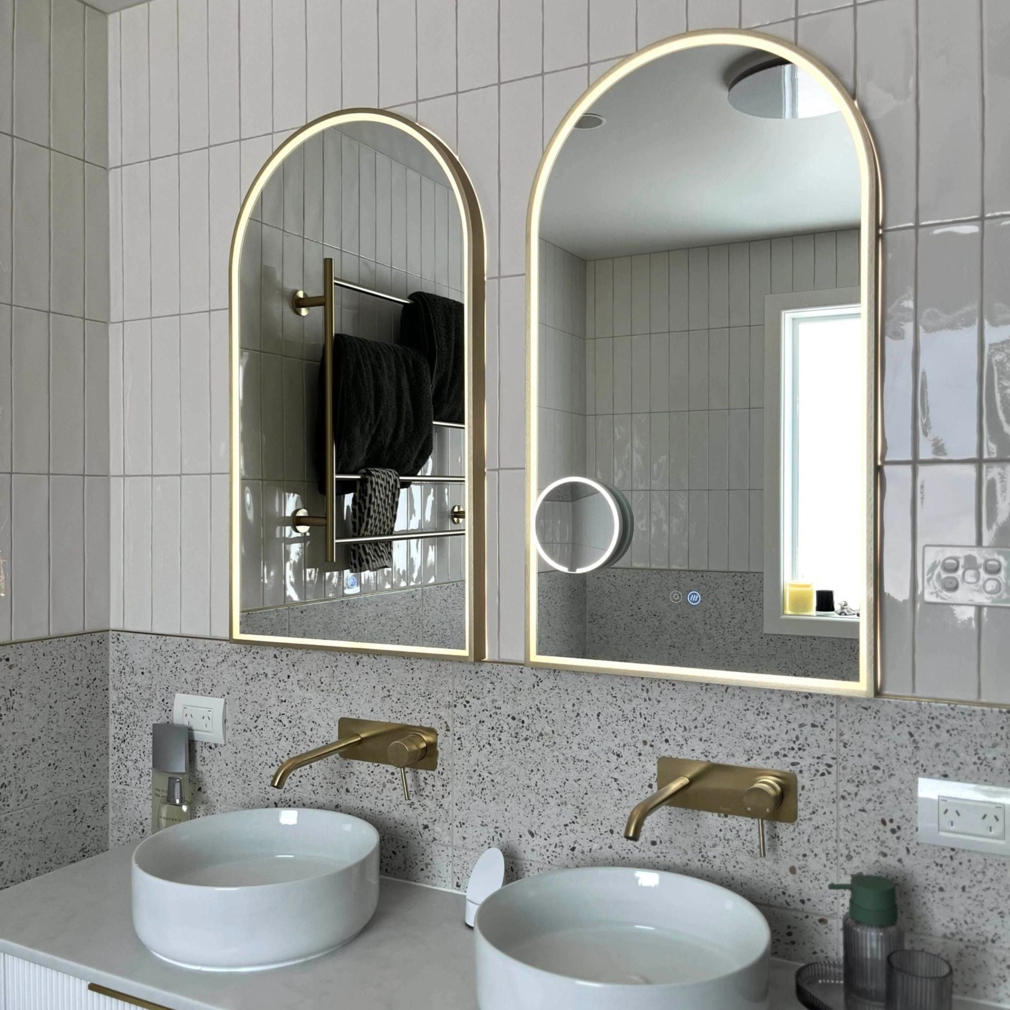 REMER MIRAGE PORTABLE MAGNIFIER MILANO WHITE 142X142MM