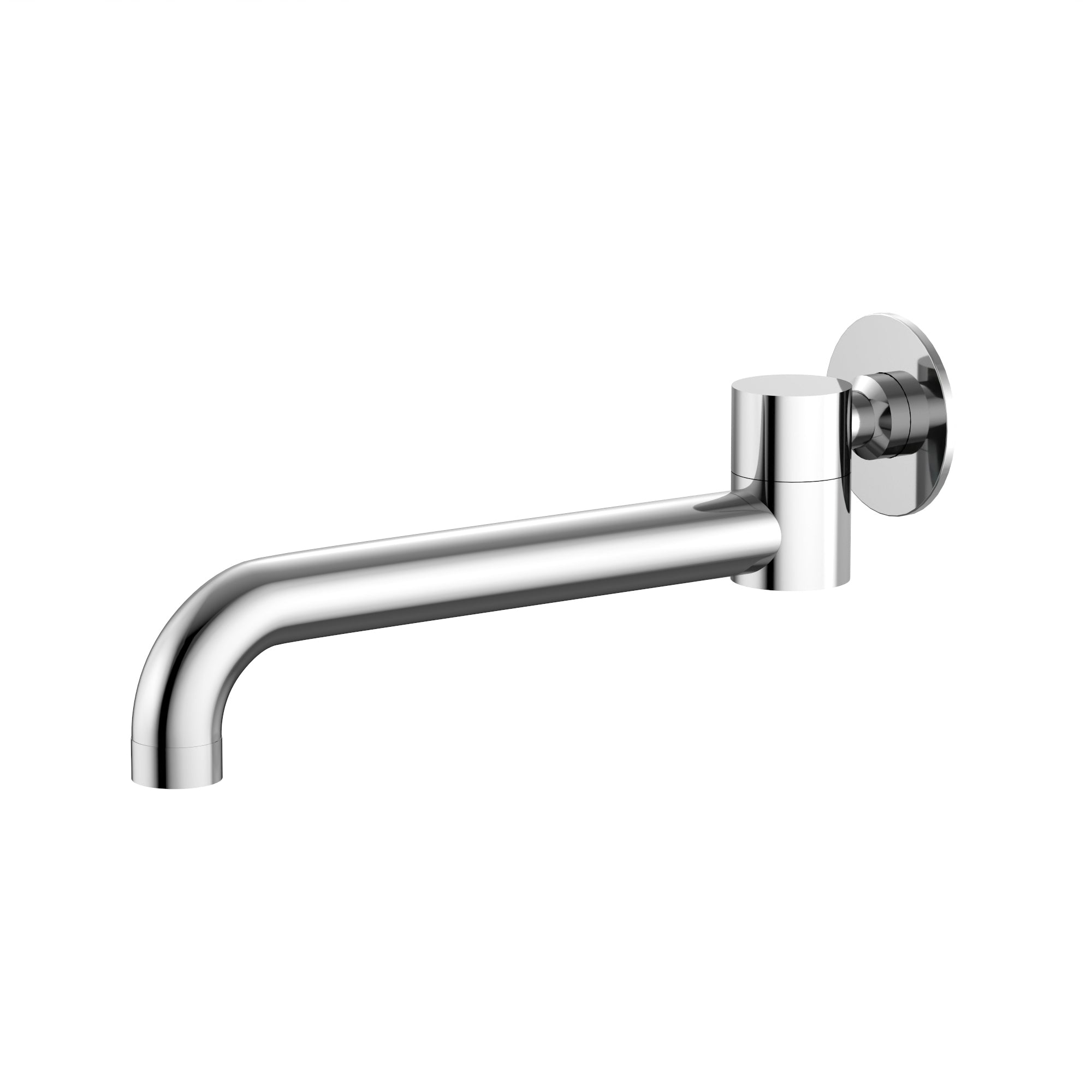 AMOZA SWIVEL BATH SPOUT 251MM CHROME