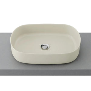 TIMBERLINE MYRTLE ABOVE COUNTER BASIN MATTE IVORY 550MM