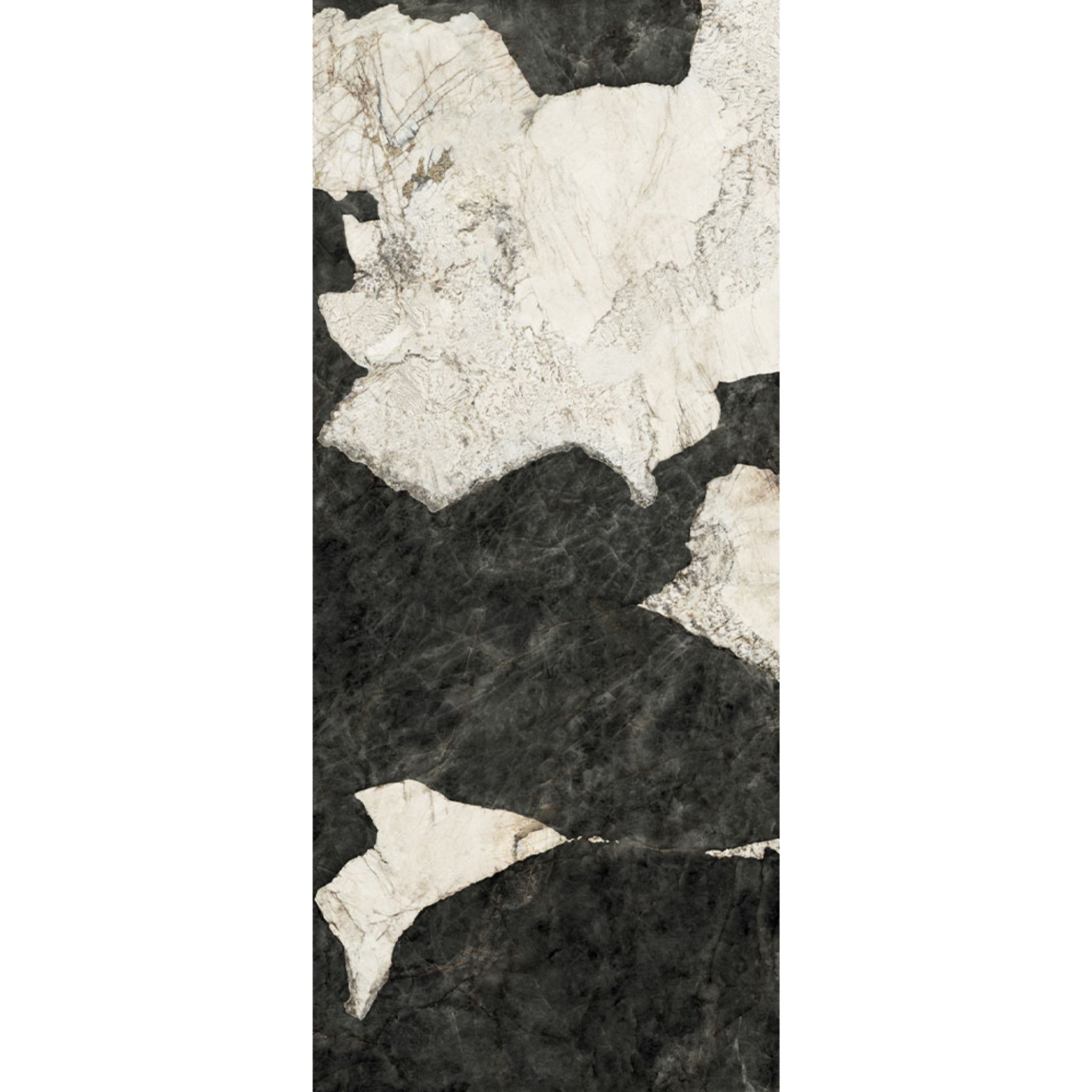 EVERSTONE MEGASLIM MAGMA BLACK & WHITE SLAB SAMPLE (1PC)