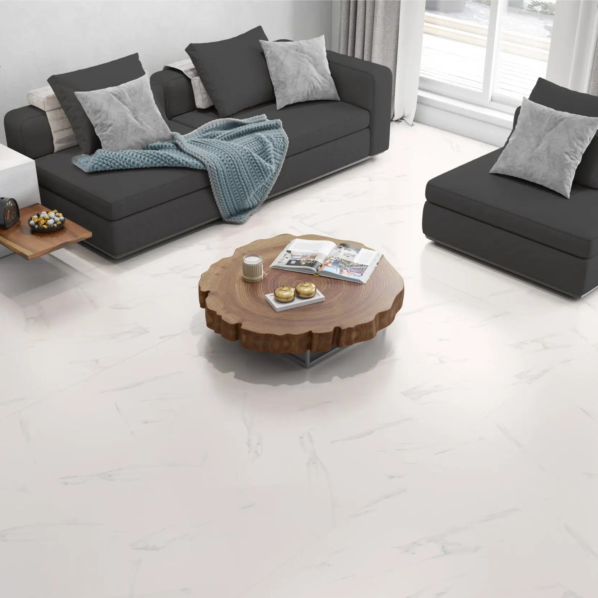 ELITE MARCEAL GRIGIO MATTE EXTERNAL 500X500MM SQUARE TILE (PER BOX)