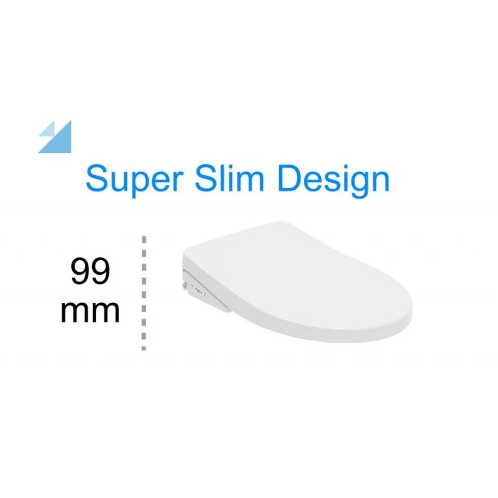 DIB N COLLECTION ULTRA SLIM BIDET WITH REMOTE CONTROL GLOSS WHITE