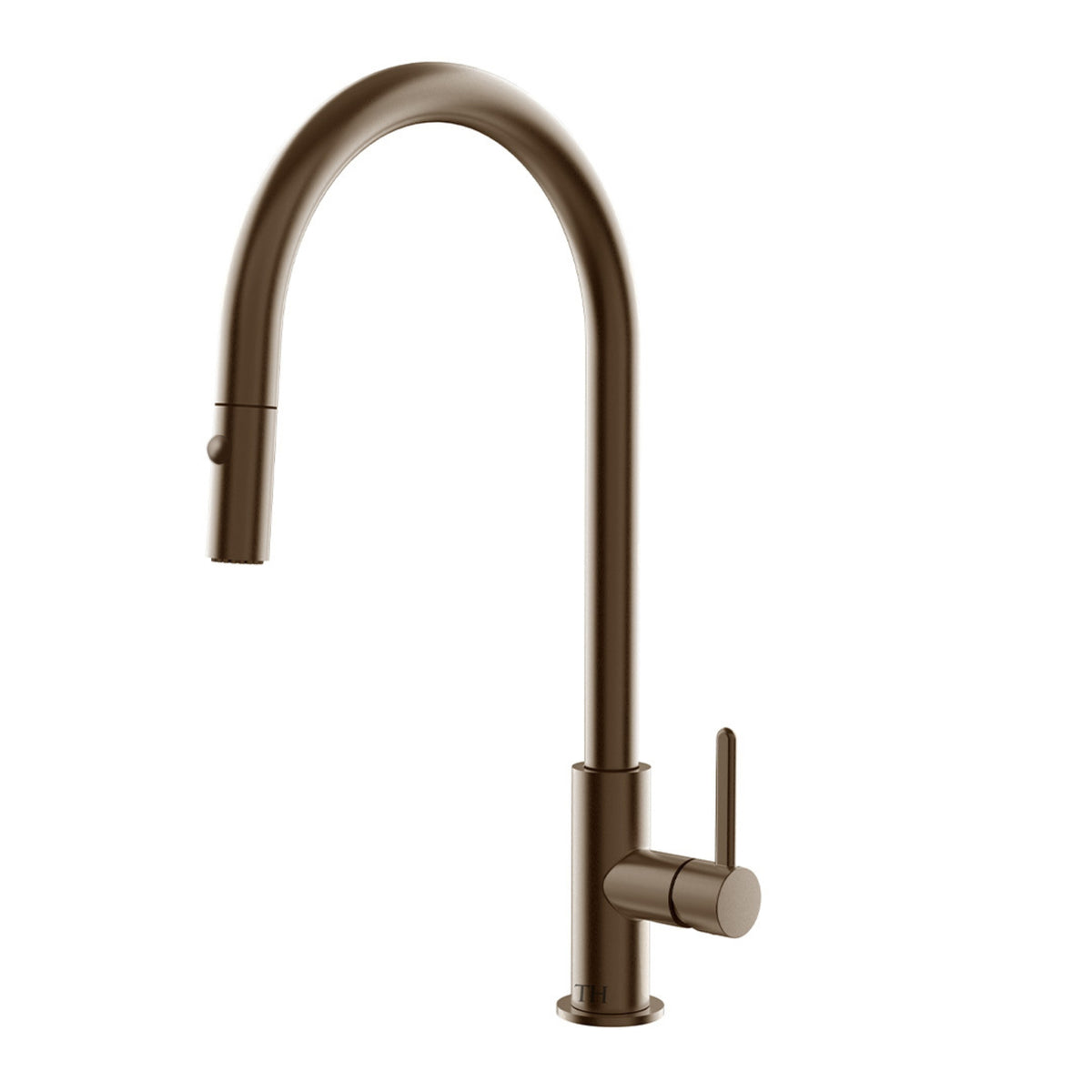 TURNER HASTINGS NAPLES PULL OUT MIXER TAP 410MM ENGLISH BRONZE