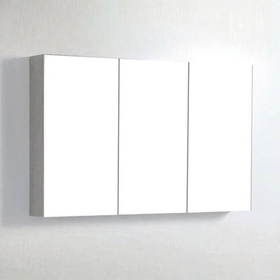 POSEIDON NOVA CONCRETE GREY MIRROR SHAVING CABINET 1198X750MM