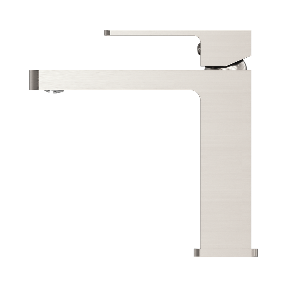 NERO CELIA BUILDERS RANGE BASIN MIXER 169MM BRUSHED NICKEL