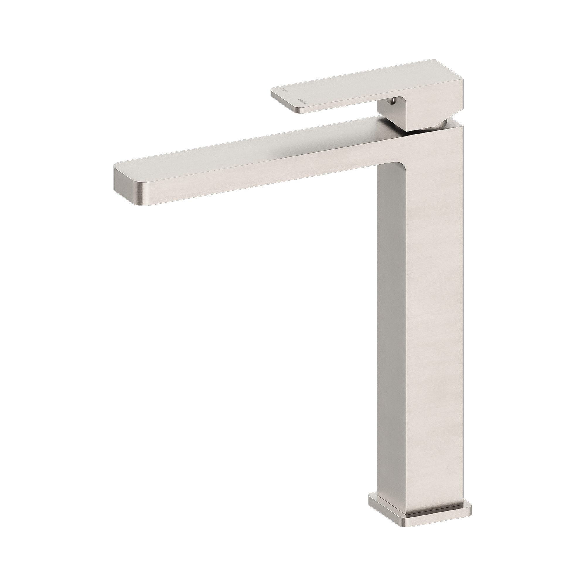 NERO CELIA TALL BASIN MIXER 274MM BRUSHED NICKEL