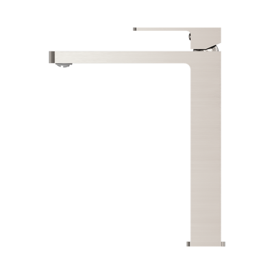 NERO CELIA LEAD FREE TALL BASIN MIXER 274MM BRUSHED NICKEL