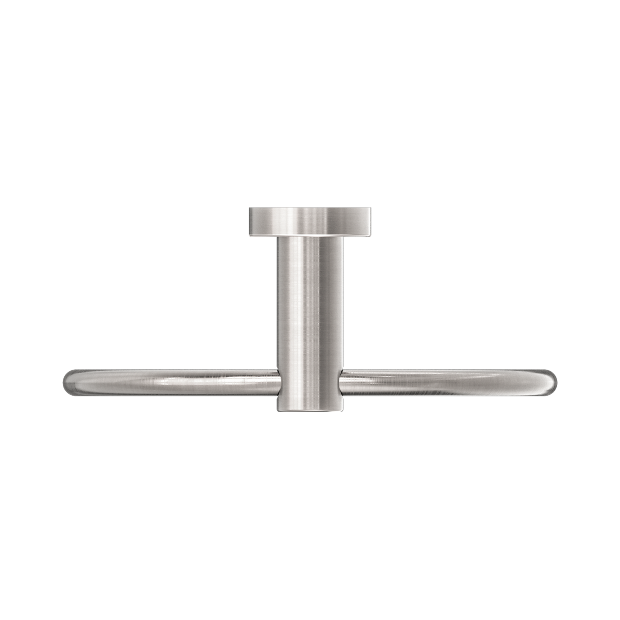 NERO DOLCE II HAND TOWEL RING 203MM BRUSHED NICKEL