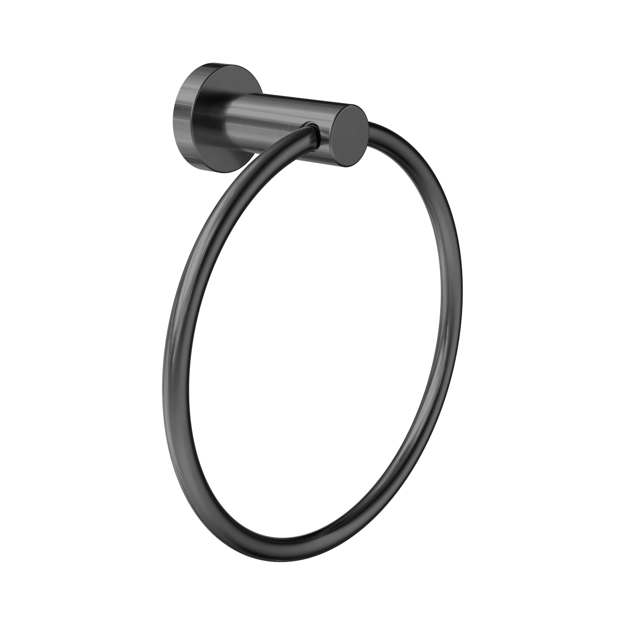 NERO DOLCE II HAND TOWEL RING 203MM GUN METAL