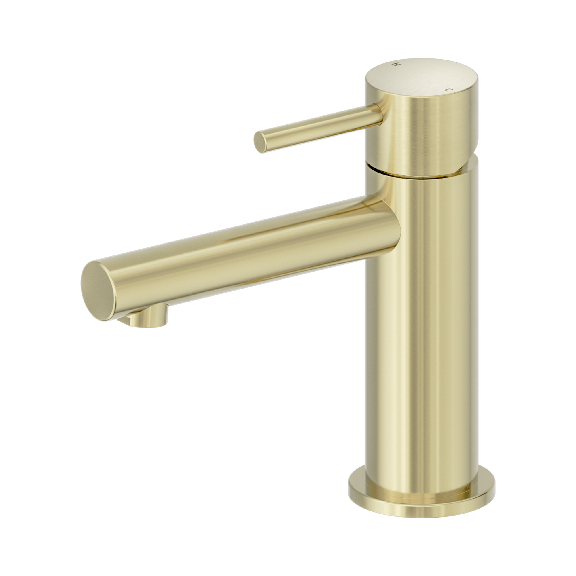 NERO DOLCE II LEAD FREE BASIN MIXER 156MM BRUSHED GOLD