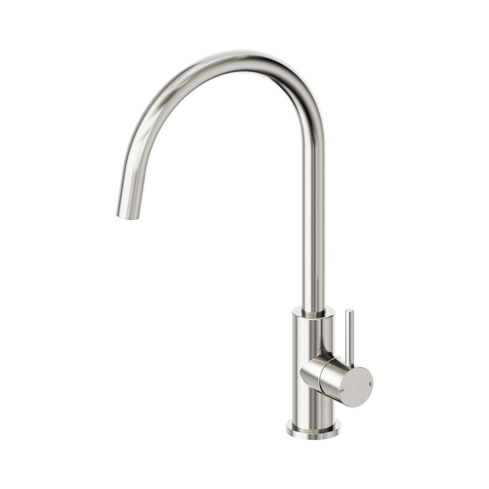 NERO DOLCE II SINK MIXER 375MM BRUSHED NICKEL