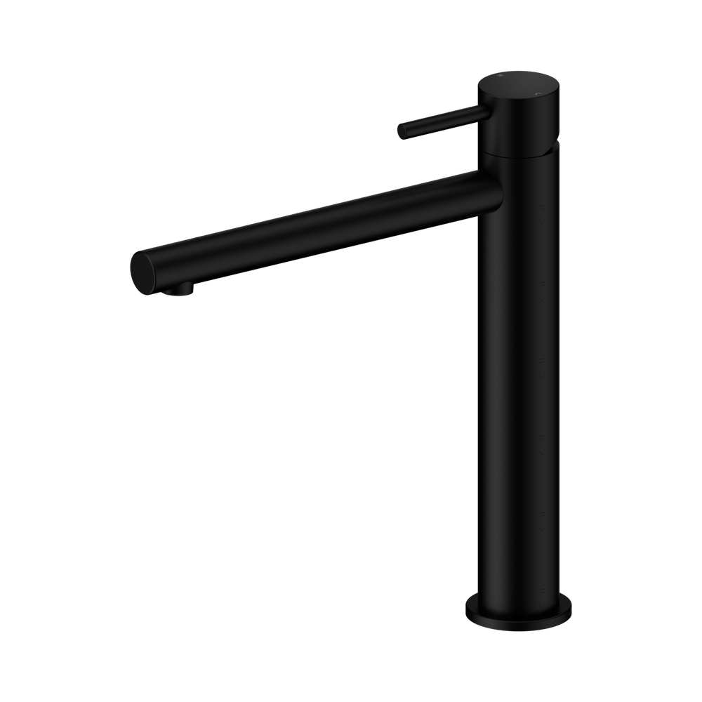 NERO DOLCE II TALL BASIN MIXER 275MM MATTE BLACK