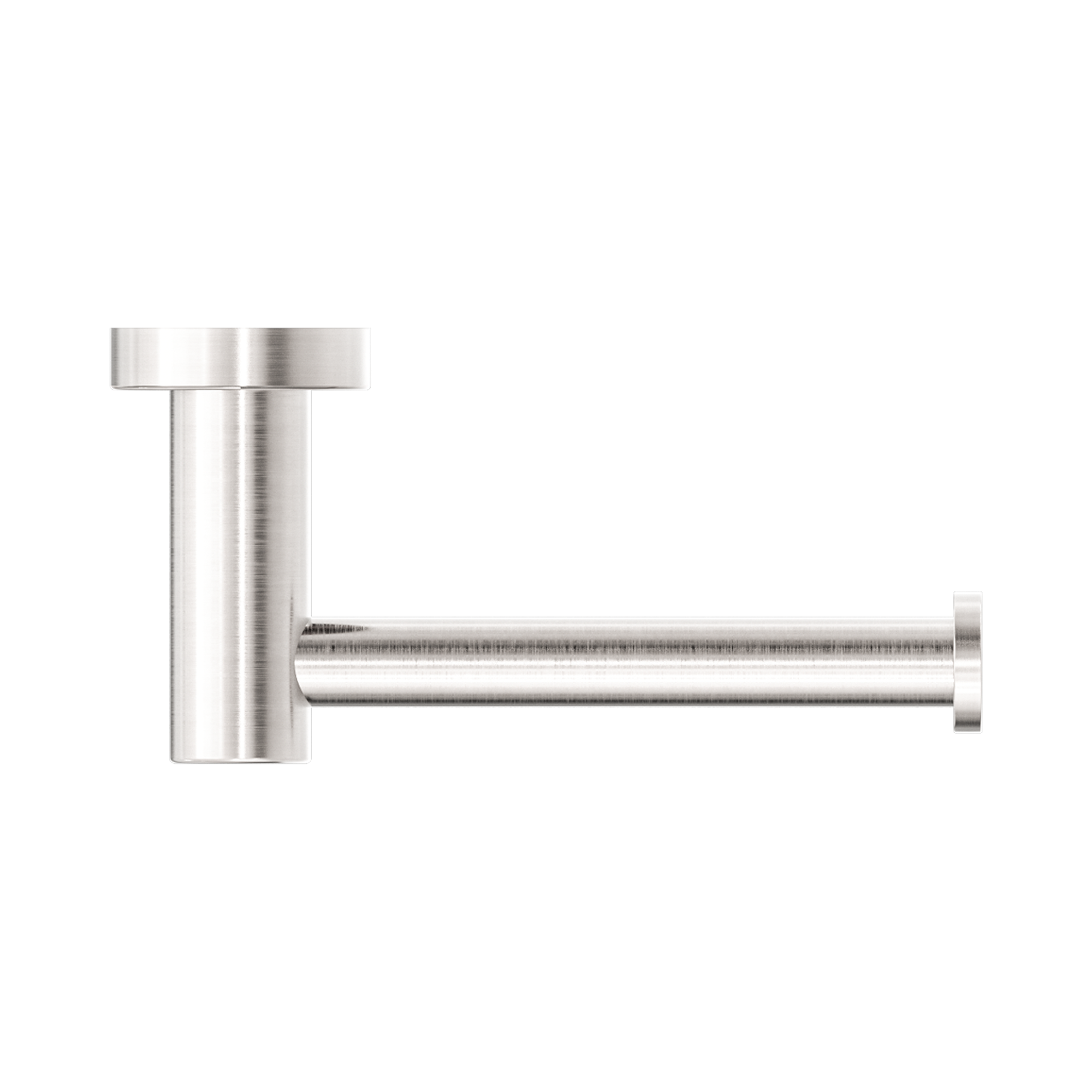 NERO DOLCE II TOILET ROLL HOLDER 161MM BRUSHED NICKEL