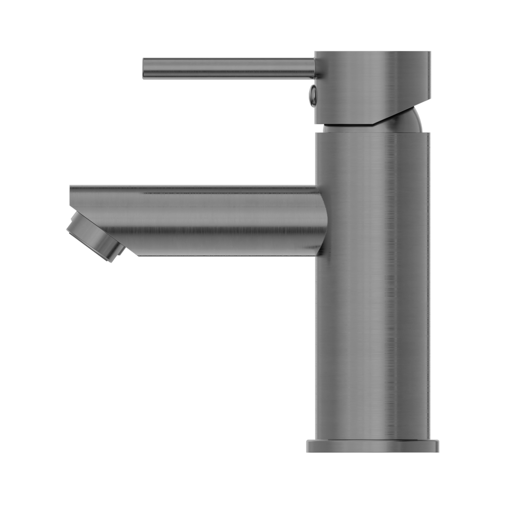 NERO DOLCE BASIN MIXER STRAIGHT SPOUT 156MM GUN METAL