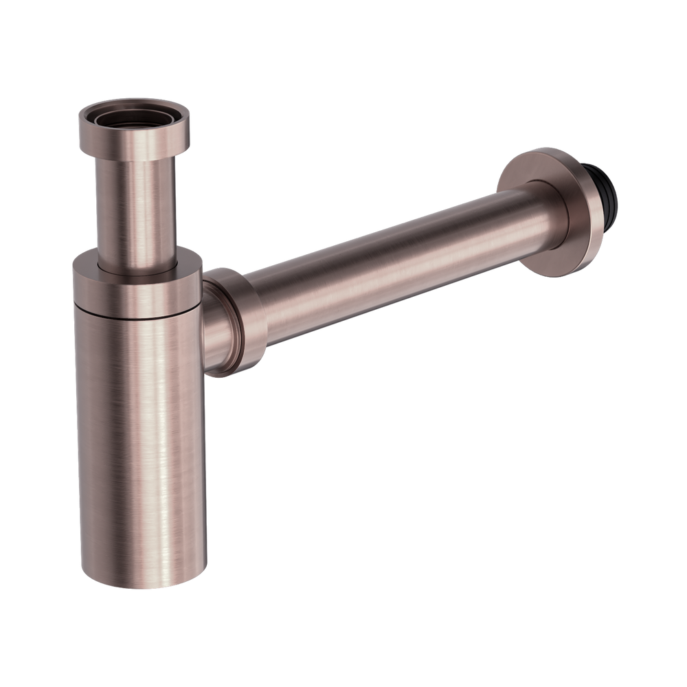 NERO ROUND BOTTLE TRAP 40MM BRUSHED BRONZE