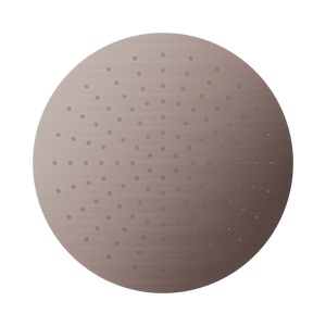 NERO ROUND SHOWER HEAD 300MM BRUSHED BRONZE
