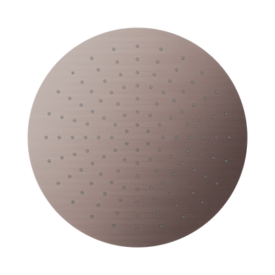 NERO ROUND SHOWER HEAD 300MM BRUSHED BRONZE