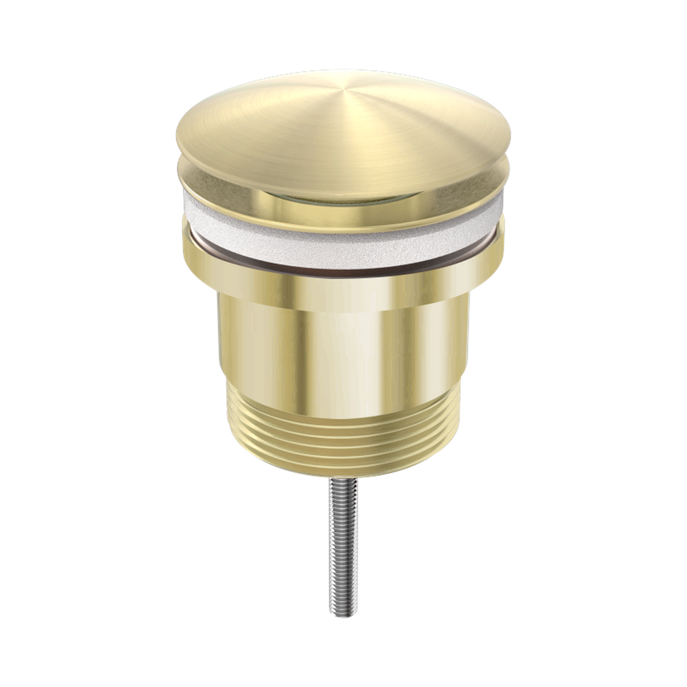 NERO UNIVERSAL POP UP WASTE BRUSHED GOLD